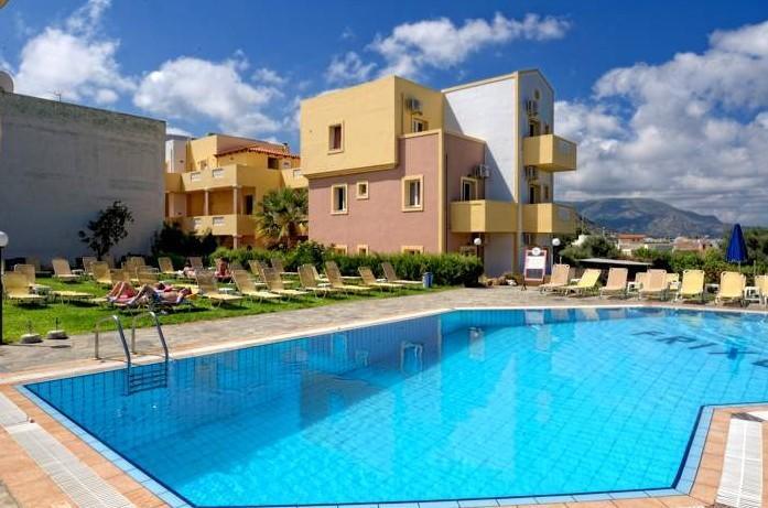 Frixos Hotel Malia Exterior foto