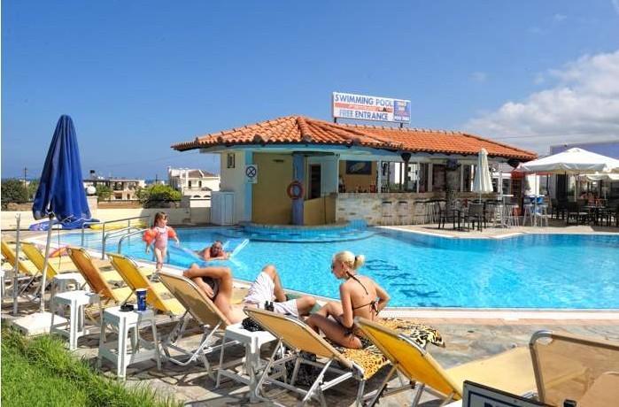 Frixos Hotel Malia Exterior foto