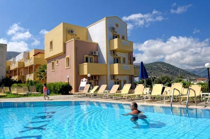 Frixos Hotel Malia Exterior foto